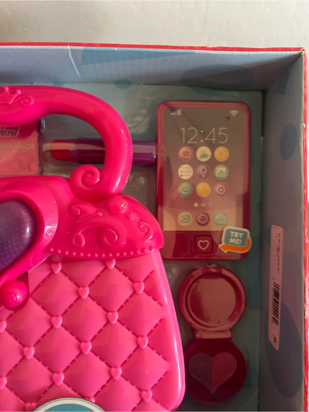 Kid Connection 5-piece play purse set NIB $12